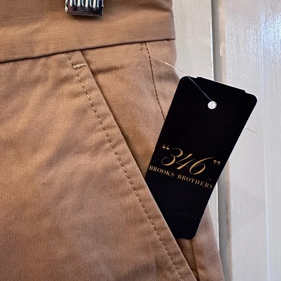 Brooks Brothers Boys Light Weight Washed Chino Short - Picture 4 of 5